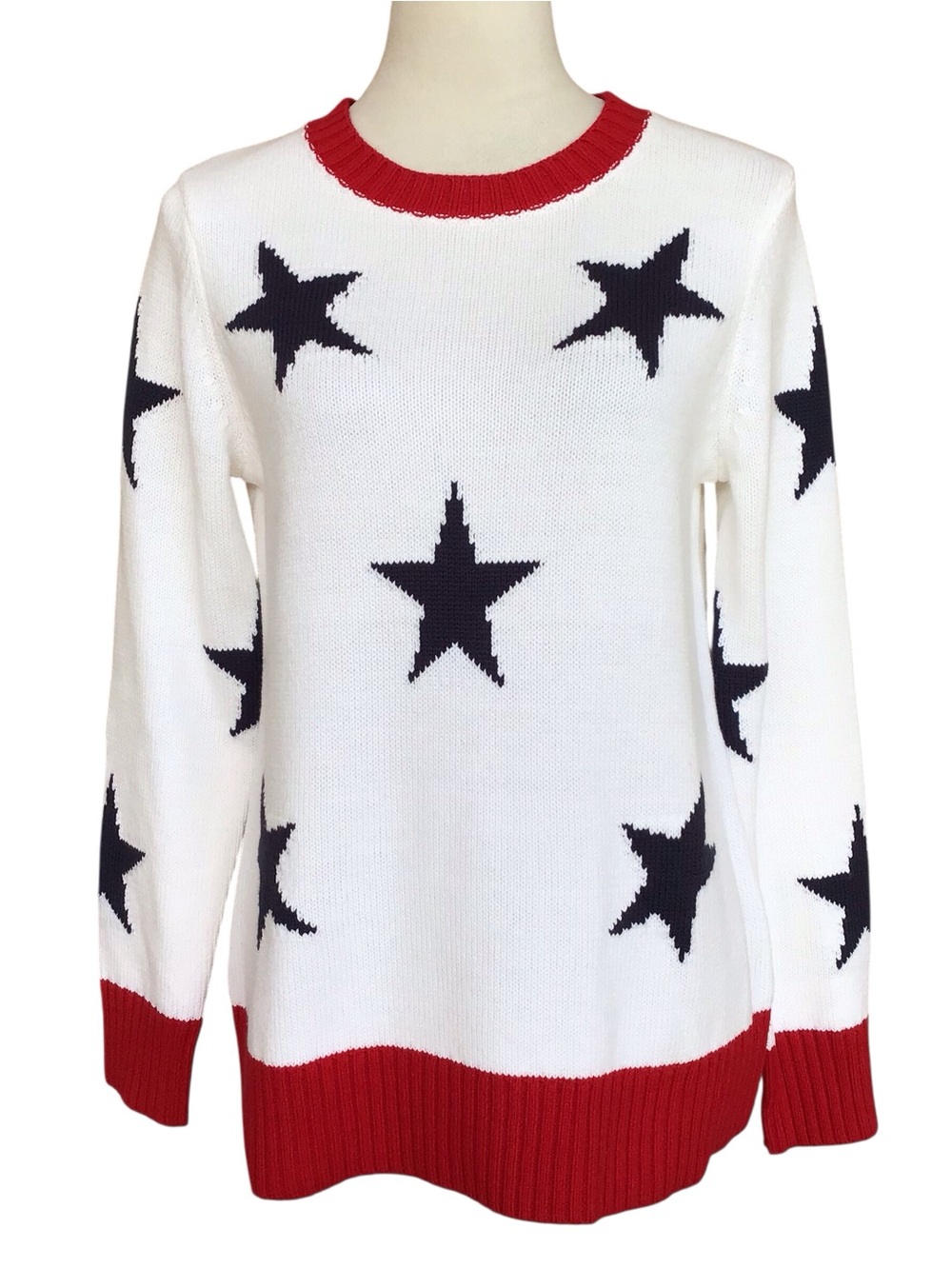 Sail To Sable Star Crewneck Pullover Sweater NEW